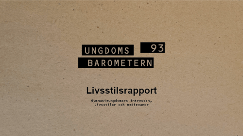 Livsstilsrapport