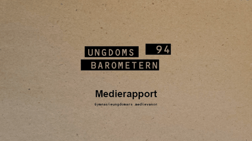 Medierapport