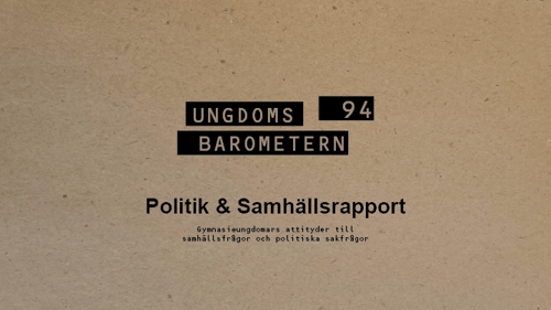 Politik och samhällsrapport