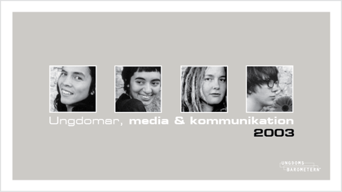 Ungdomar, media och kommunikation