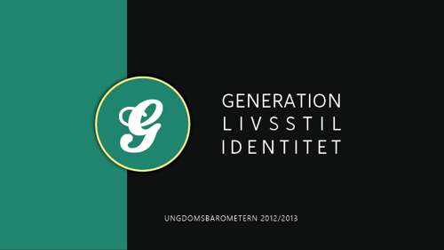 Generation, livsstil och identitet